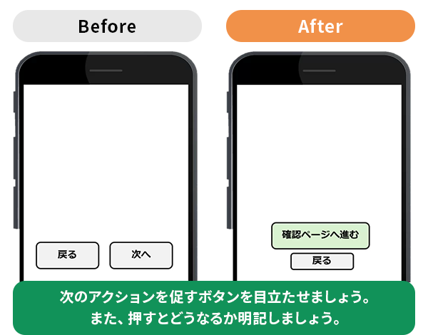 入力フォームのデザイン：CTAのデザイン