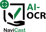 NaviCast AI-OCRロゴ